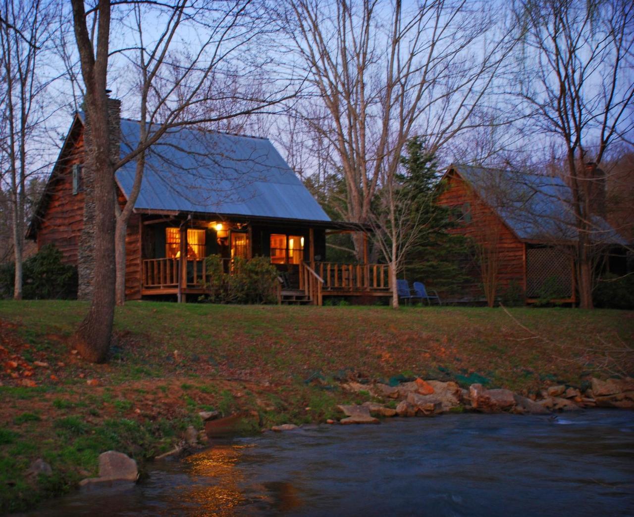 Mountain Springs Cabins Hotel Candler Buitenkant foto